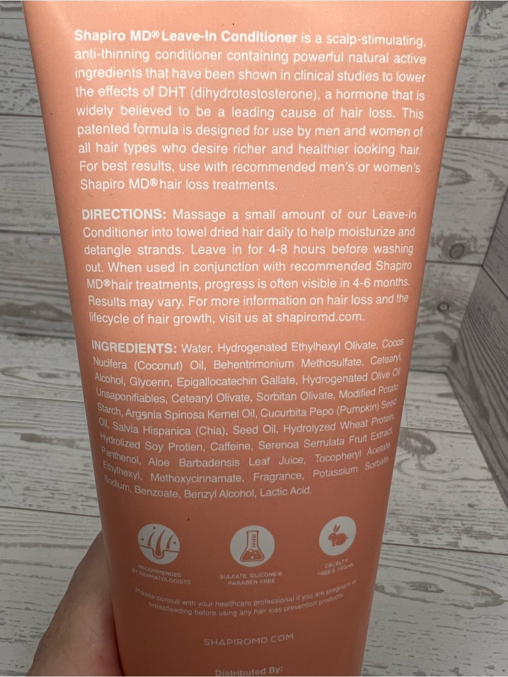 DHT-Fighting Leave-In Conditioner — 8oz - Picture 6 of 6